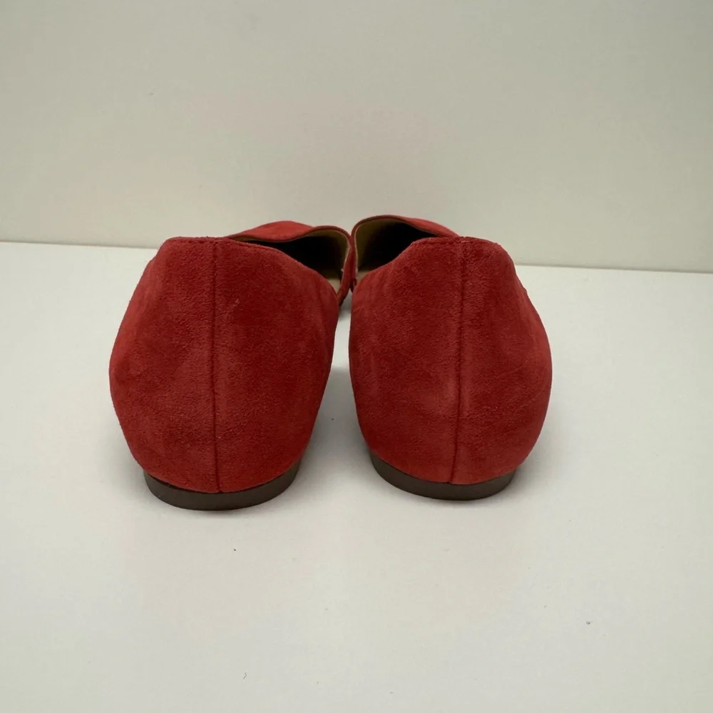 Naturalizer Red Suede Flats | size 9.5 - Picture 7 of 11